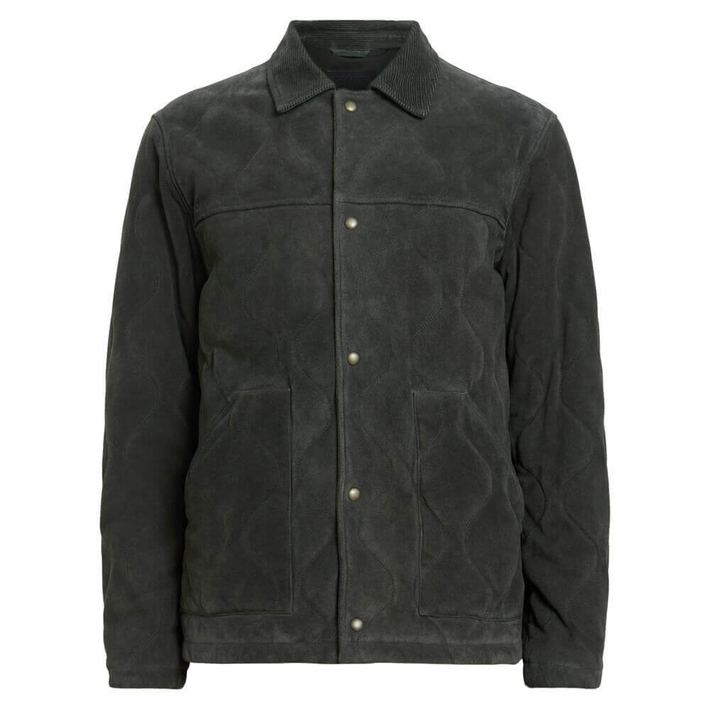 AllSaints Dakota Suede Workwear Jacket